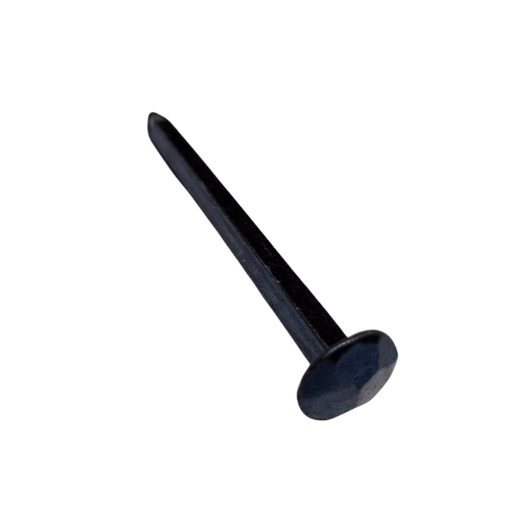 Ankernagel , 60 mm lang, 10 Stück / Nagel mit gehämmertem Kopf