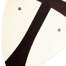 Templerschild schwarz/weiß aus Holz 30x50cm  Spielzeugmanufaktur Vah
