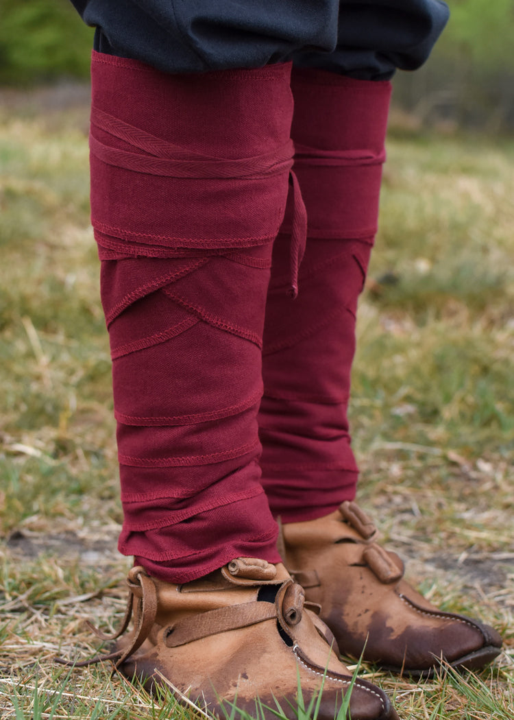 Wikinger Wadenwickel / Beinwickel, Segeltuch, div. Farben