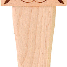 Römischer Pugio aus Buchenholz mit Scheide aus Echtleder 32cm