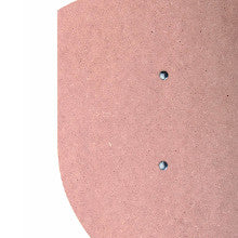 V A H Schild Natur zum Selbstgestalten und Anmalen  [Geschichte spielend erleben | echtes Handwerk | Made in Germany]
