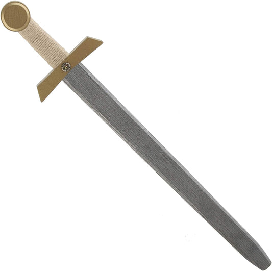 Stabiles, Robustes Holz-Ritter-Schwert Excalibur prunk Länge ca. 66cm