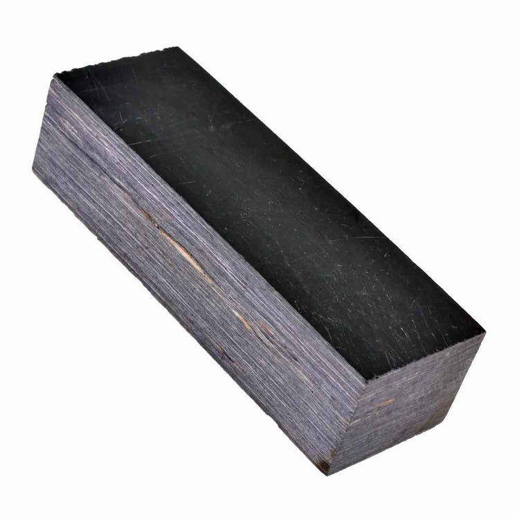 Messergriff-Kantel - Mehrschichtholz schwarz