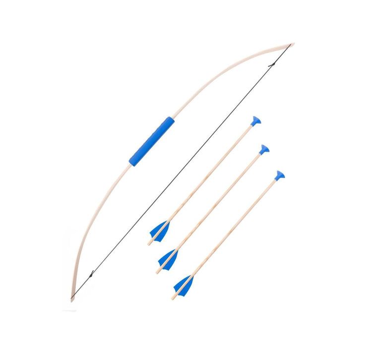 Stabiler Kinder- und Junior- Bogen inkl. 3 Saugnapf-Pfeilen Bogen 100cm