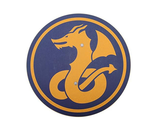 Keltenschild Dragur Rund aus Holz Ø34cm