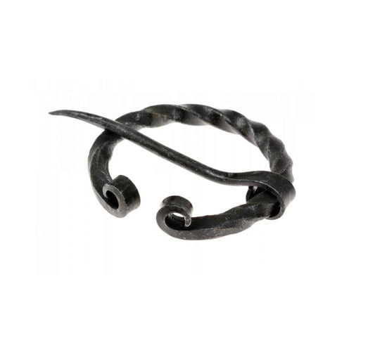 Kleiner Hufeisen-Fibel der Wikingerzeit aus Eisen