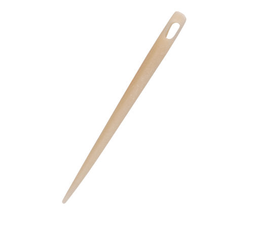 Stricknadel / Große Nähnadel aus Knochen fürs Nadelbinden